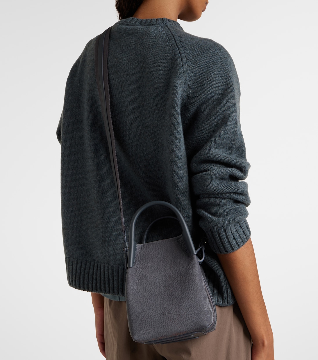 Bale Micro leather bucket bag | Loro Piana