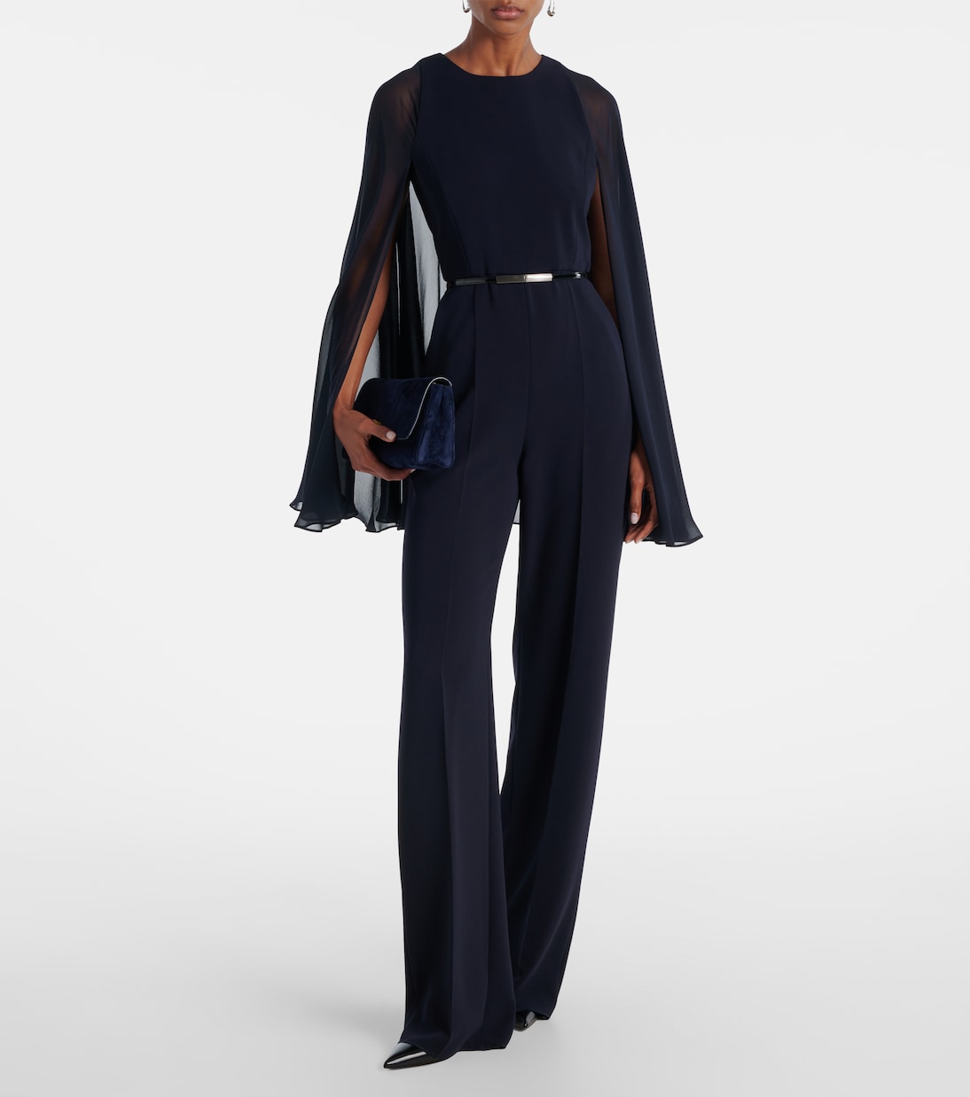 Vertice caped cady jumpsuit | Max Mara
