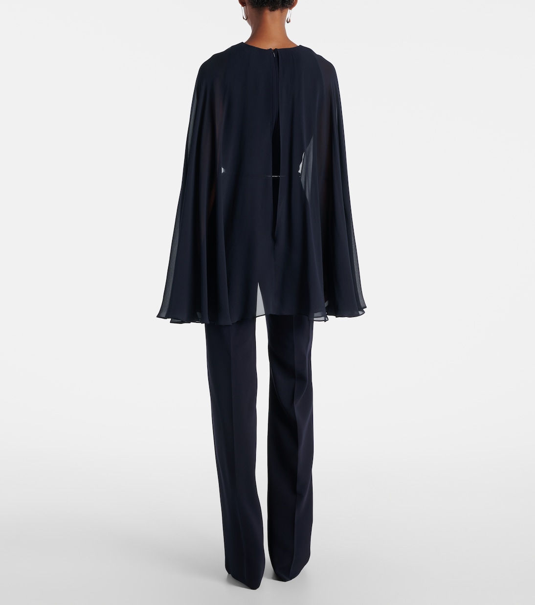 Vertice caped cady jumpsuit | Max Mara