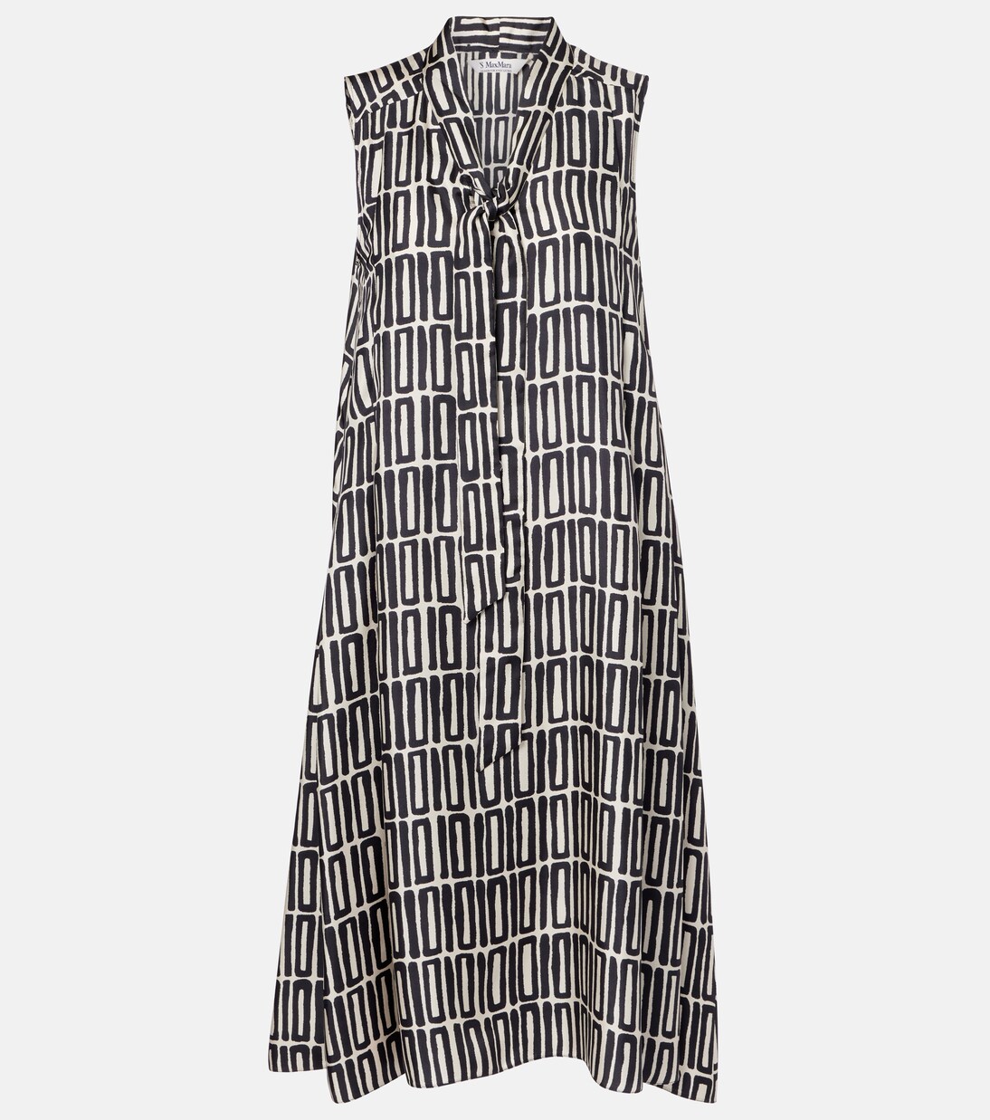Jackie silk twill midi dress | 'S Max Mara