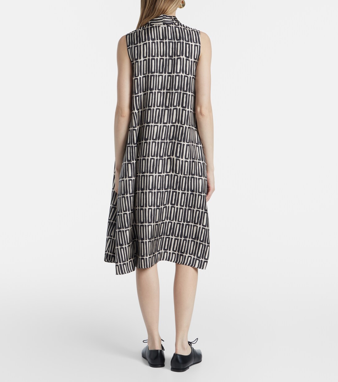 Jackie silk twill midi dress | 'S Max Mara