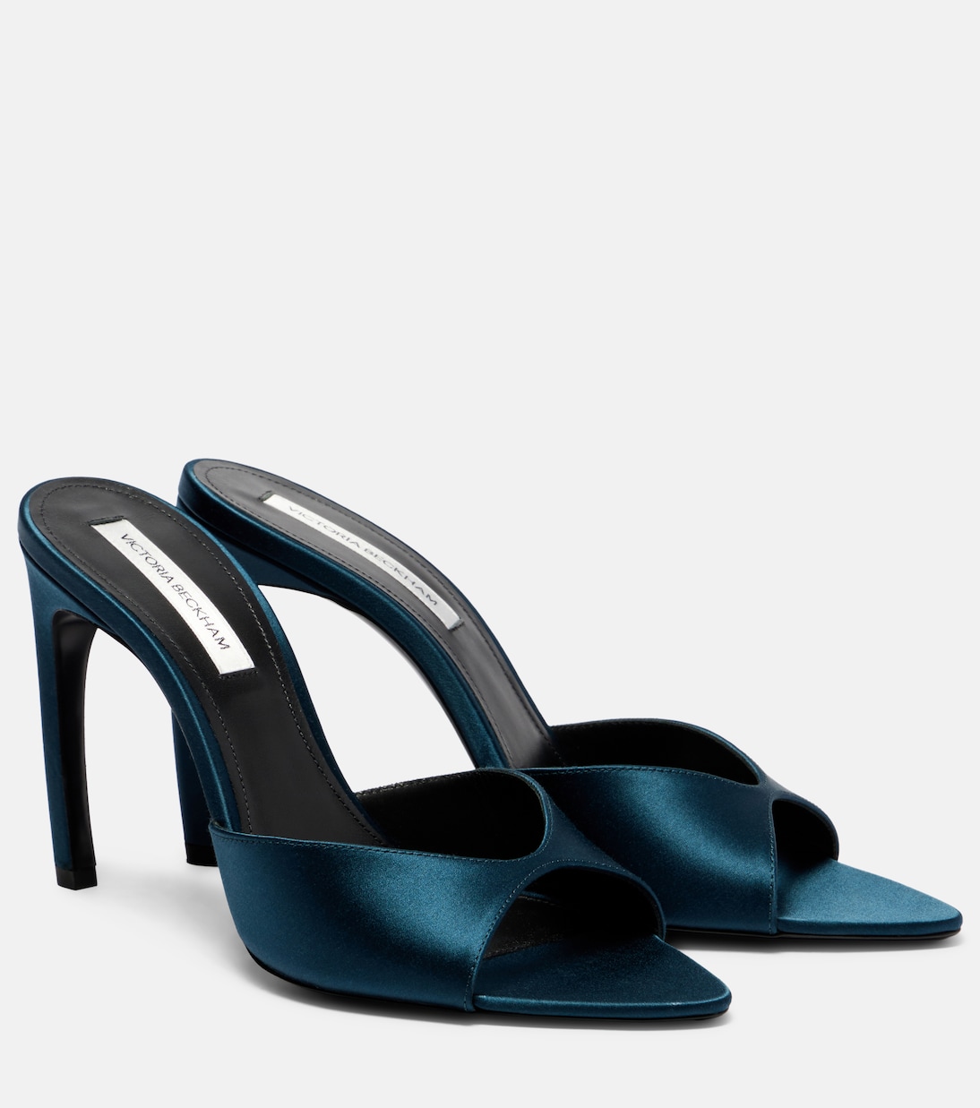 Mules Harlow 100 in raso | Victoria Beckham