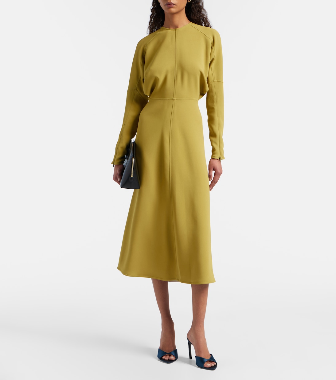 Mules Harlow 100 in raso | Victoria Beckham