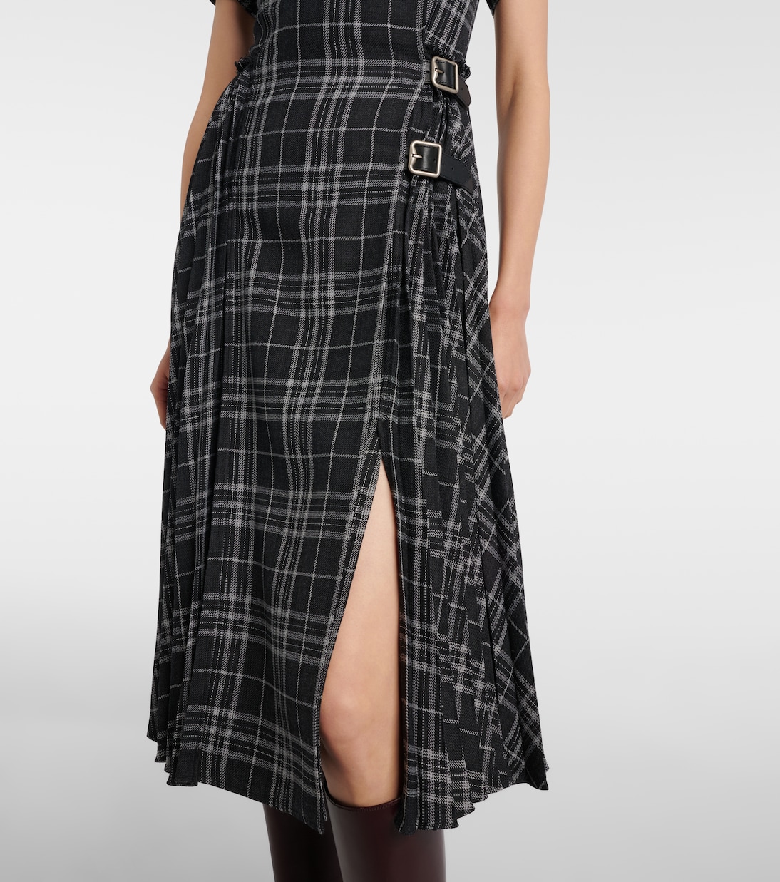 Meryl checked midi dress | Burberry