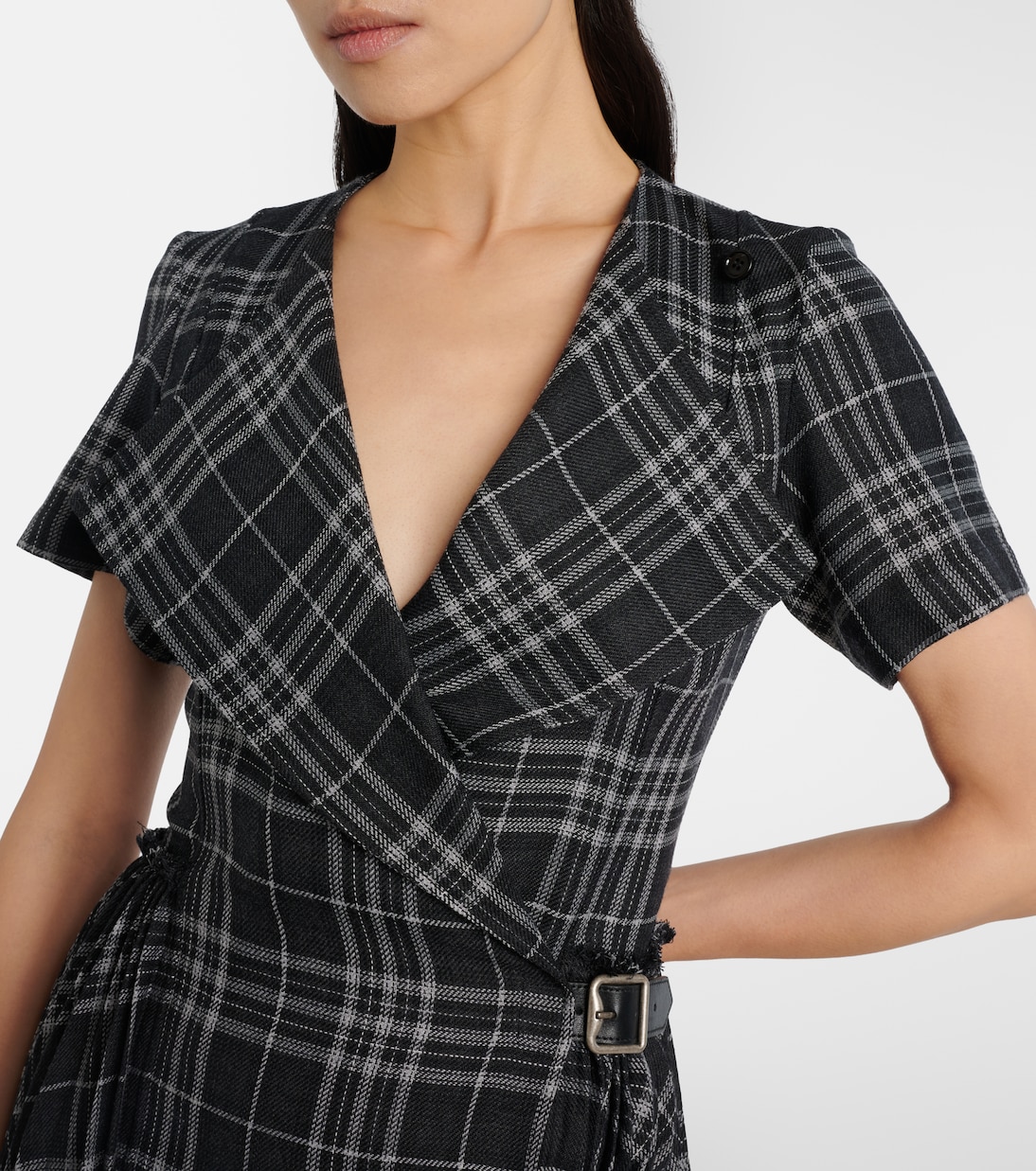 Meryl checked midi dress | Burberry