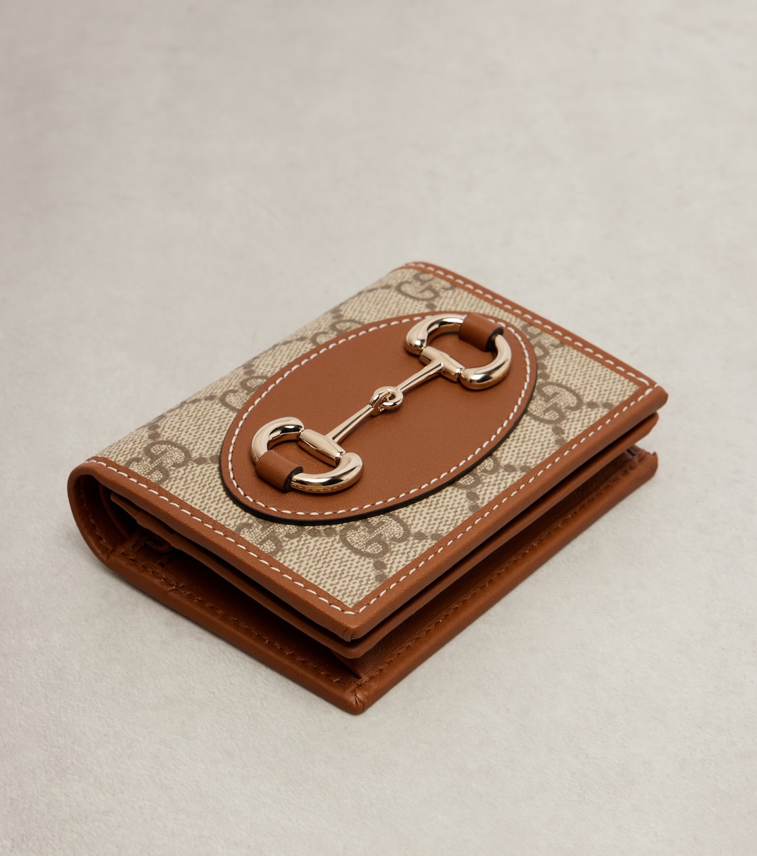 Portafoglio Horsebit 1955 con pelle | Gucci