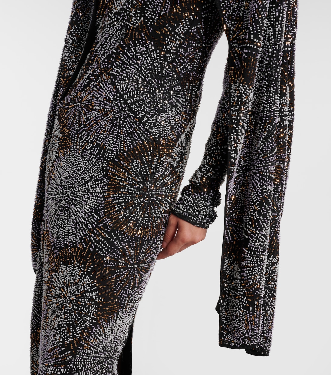 Verzierte Robe | Rabanne