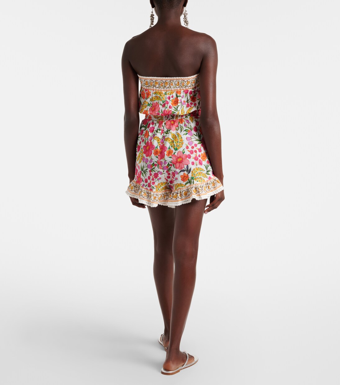 Minikleid Banana Flowers aus Baumwolle | Farm Rio