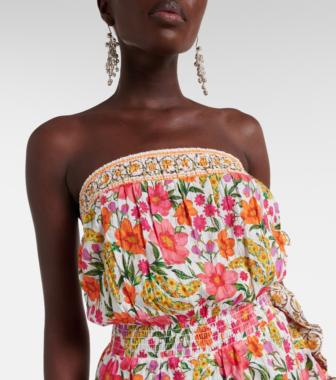 Minikleid Banana Flowers aus Baumwolle | Farm Rio