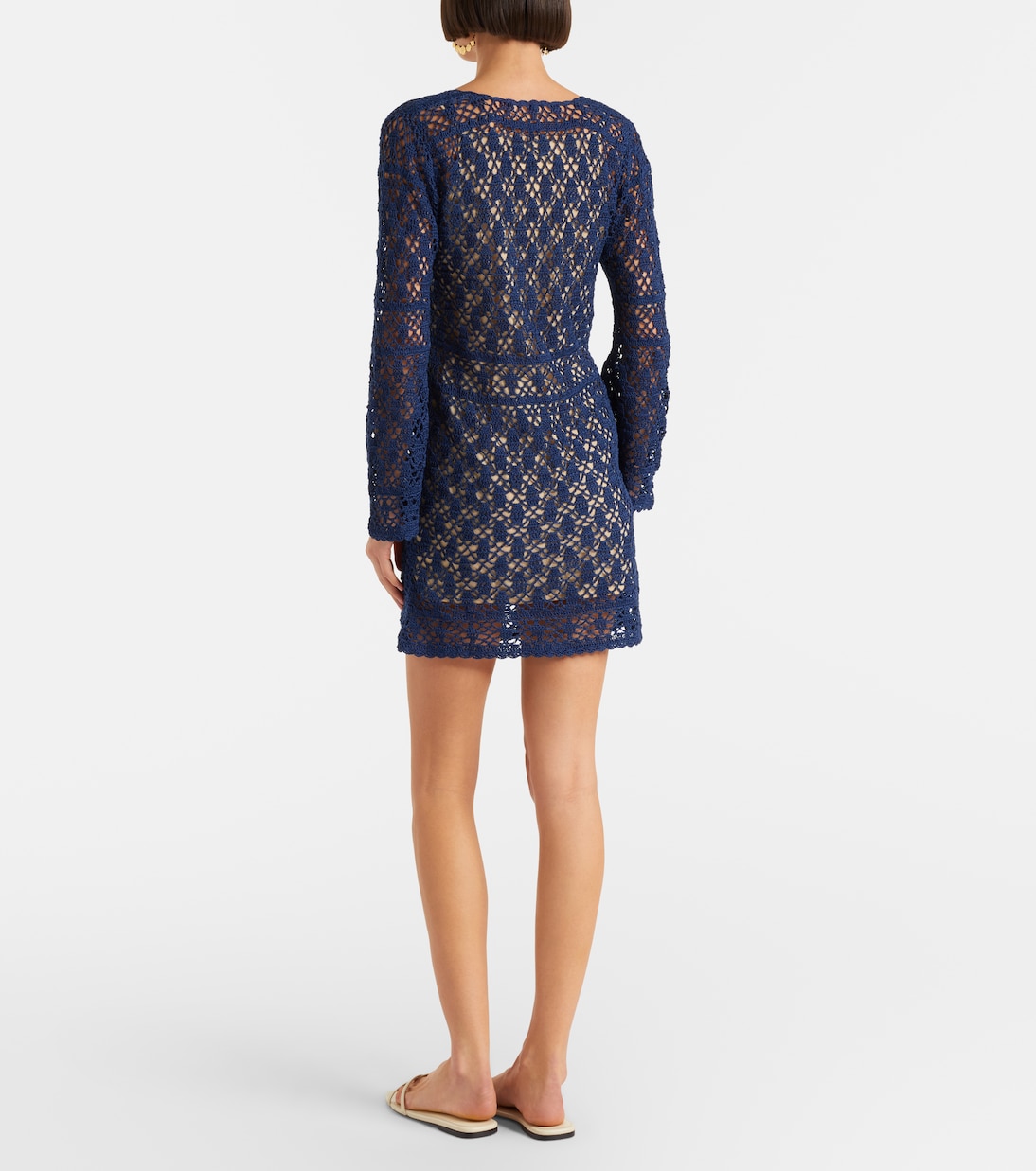 Robe Bianca en crochet de coton | Anna Kosturova