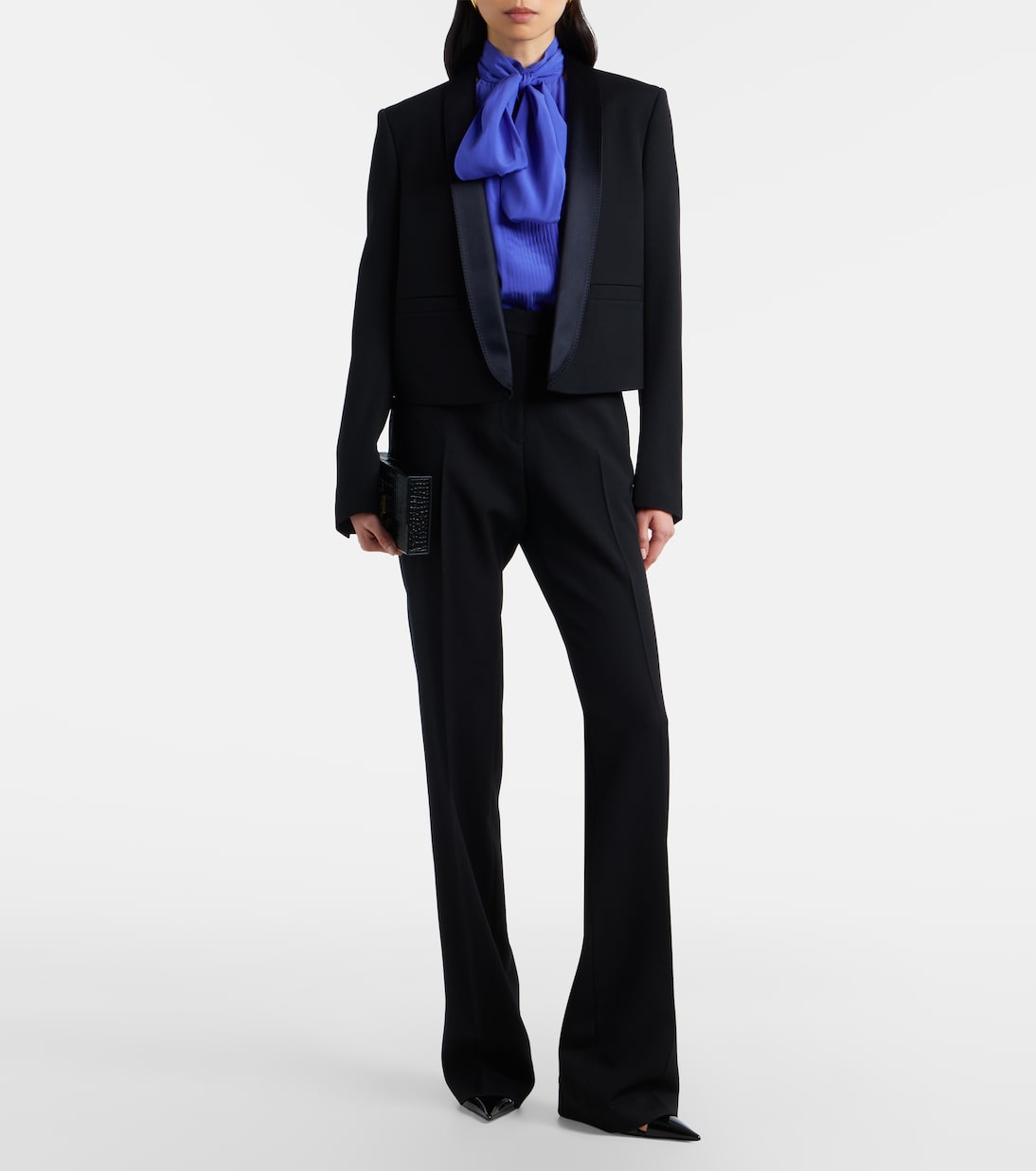 Silk-trimmed wool blazer | Tom Ford