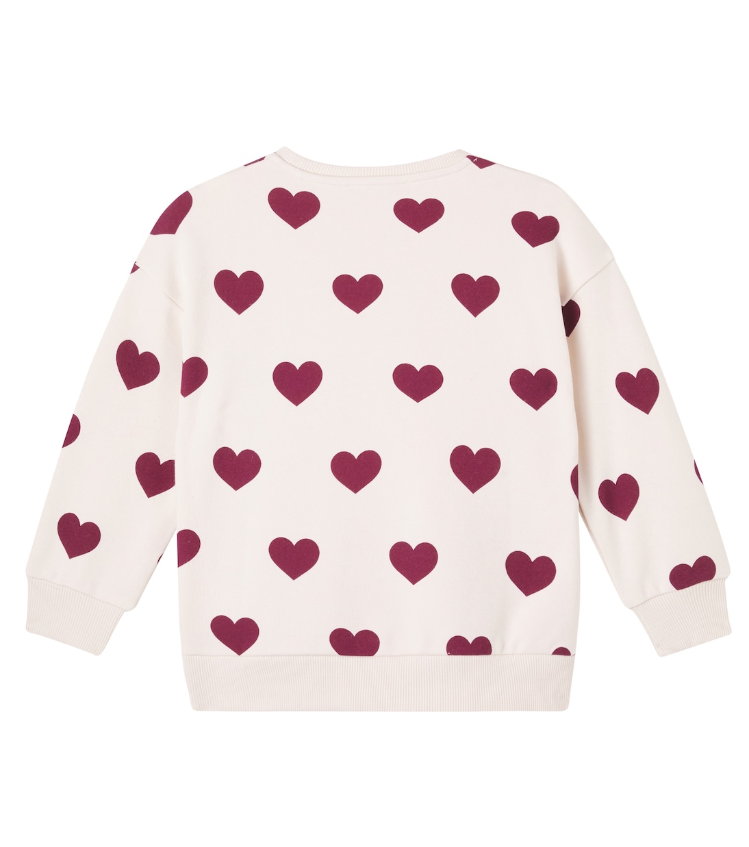 Printed cotton-blend jersey sweatshirt | Konges Sløjd