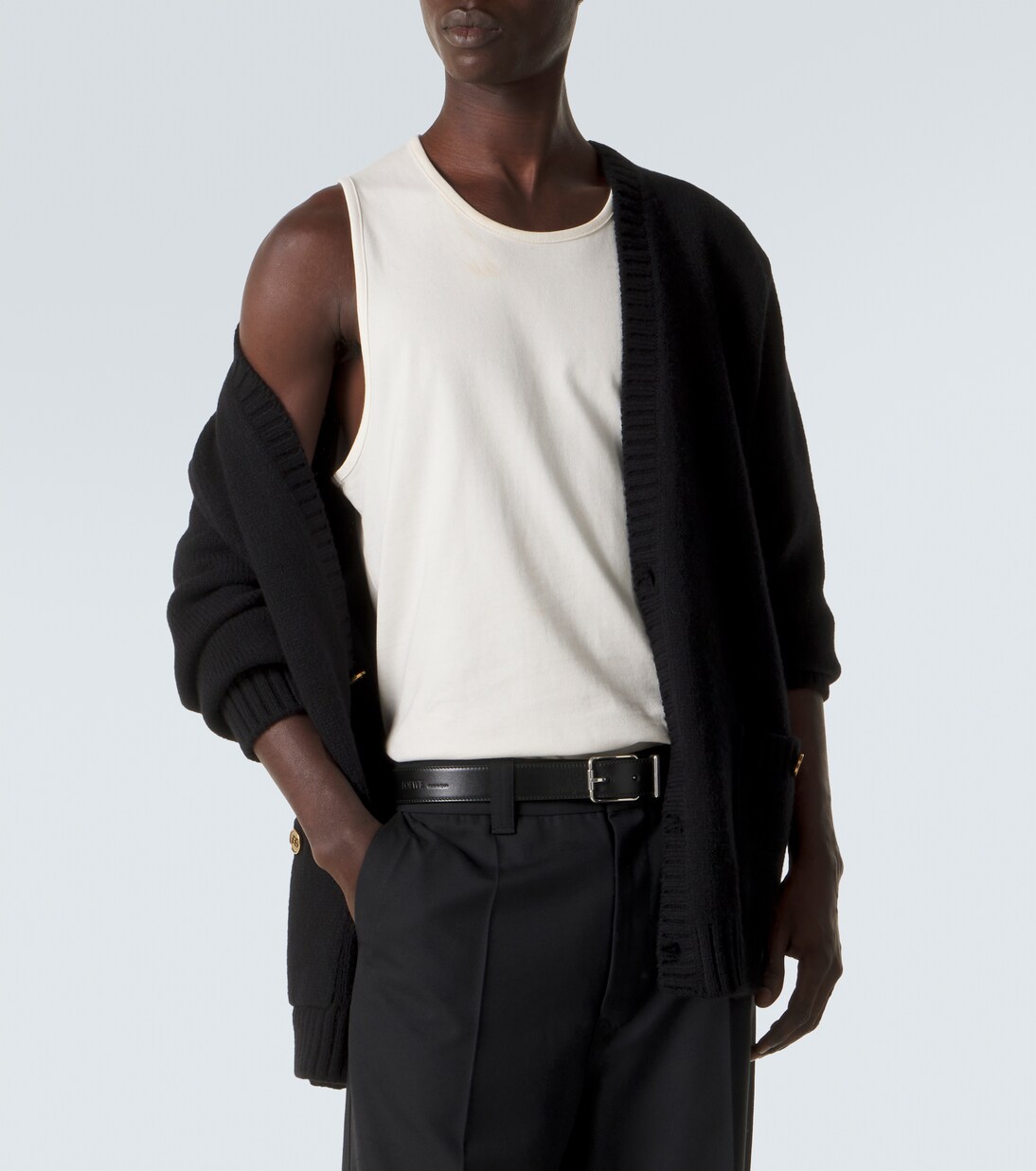 Cardigan DG aus einem Wollgemisch | Dolce&Gabbana