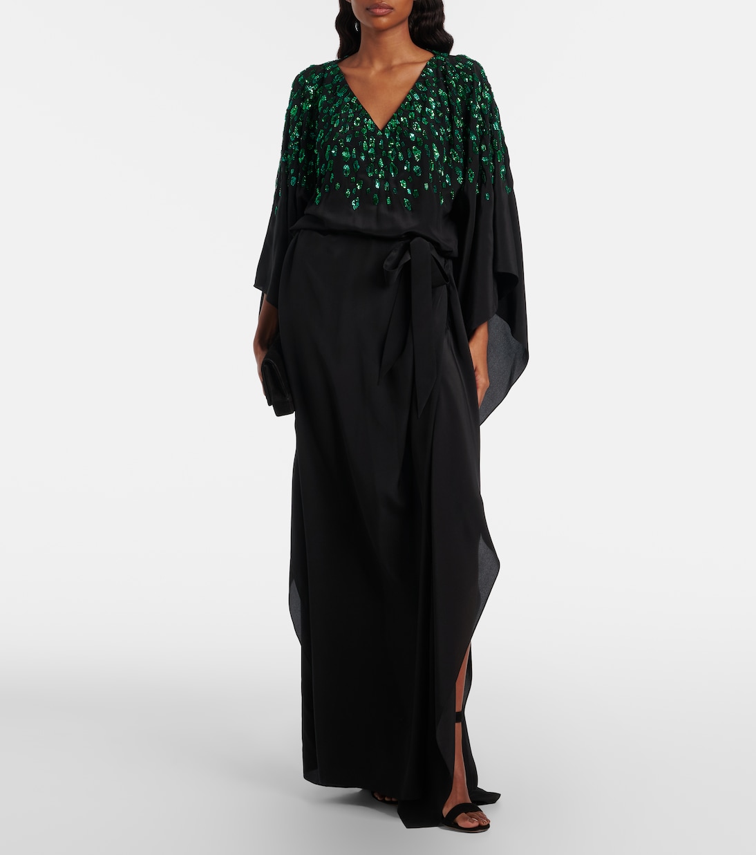 Sequined silk gown | Roberto Cavalli