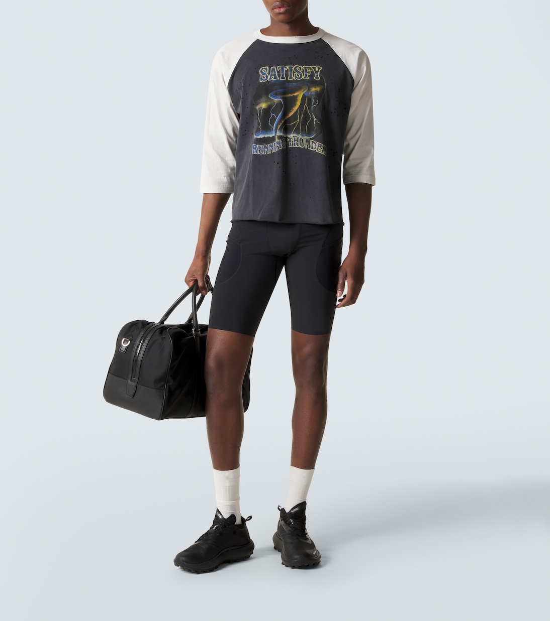 T-shirt MothTech in cotone con stampa | Satisfy