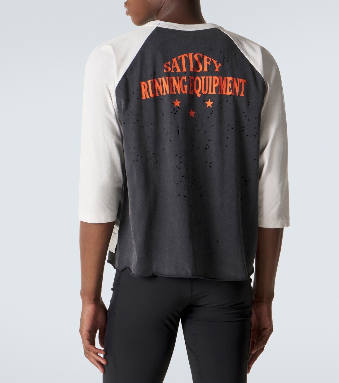 T-shirt MothTech in cotone con stampa | Satisfy