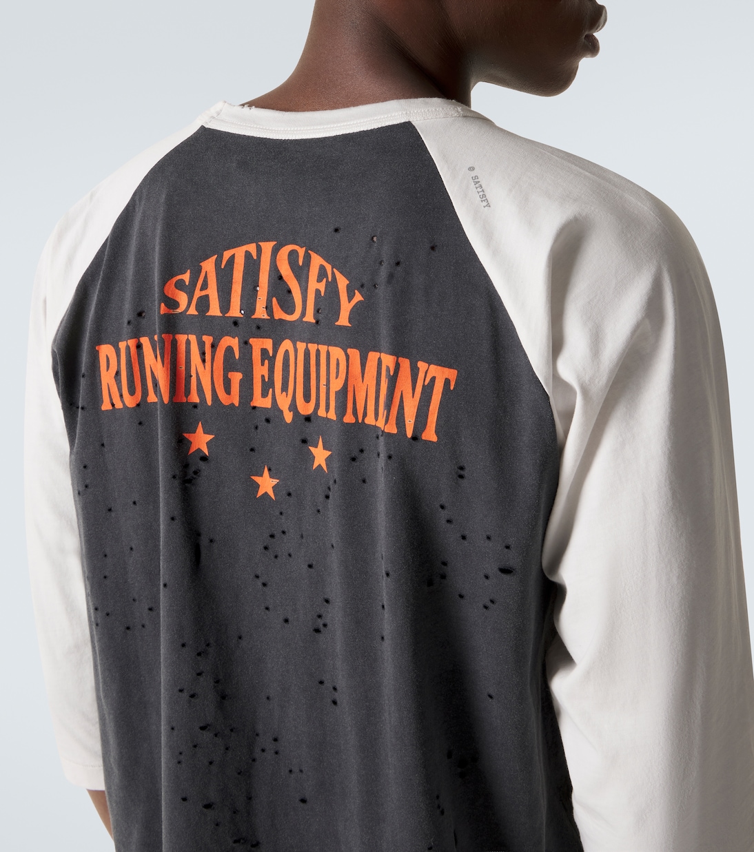 T-shirt MothTech in cotone con stampa | Satisfy