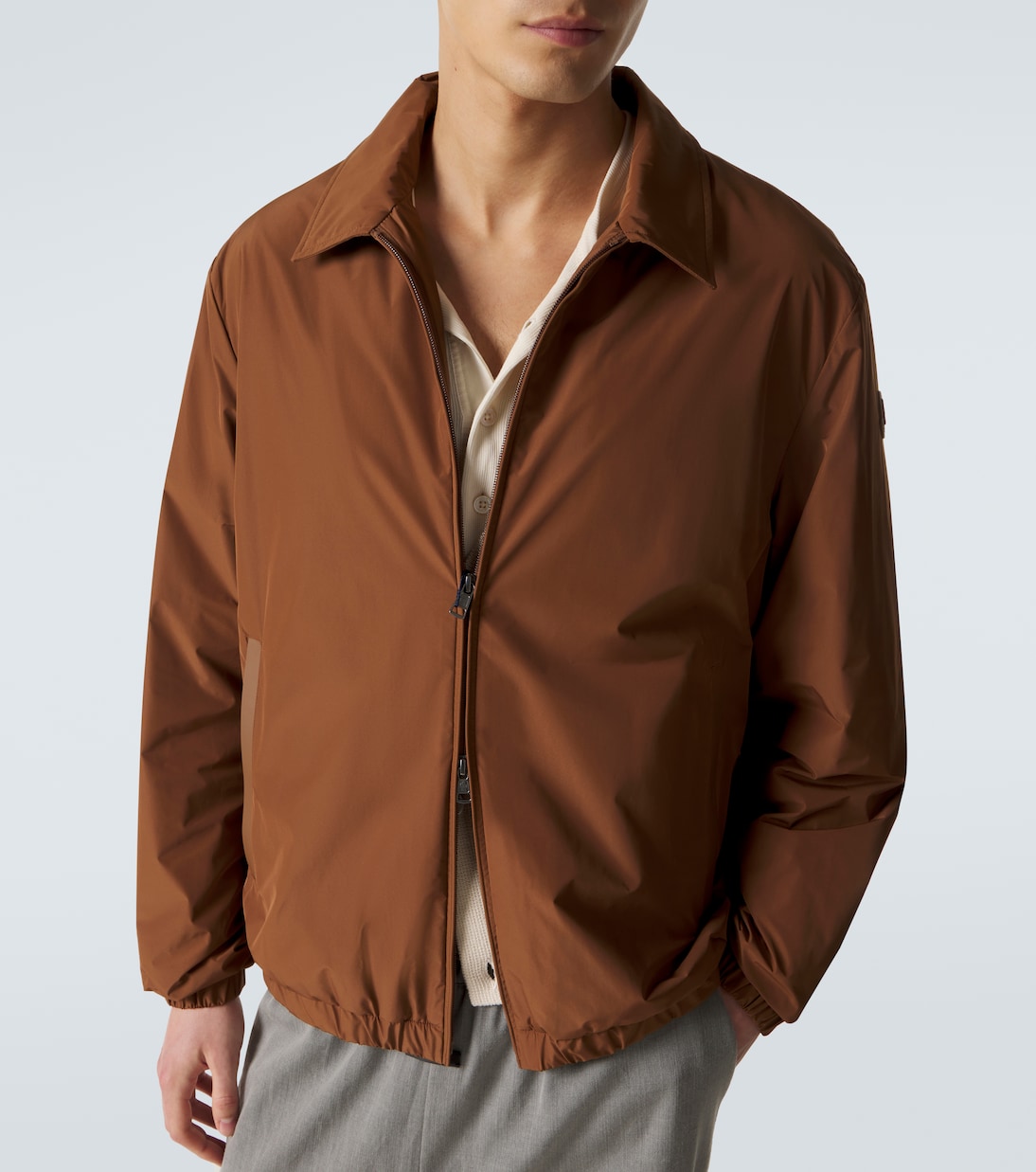 Veste blouson Socot en cuir | Moncler