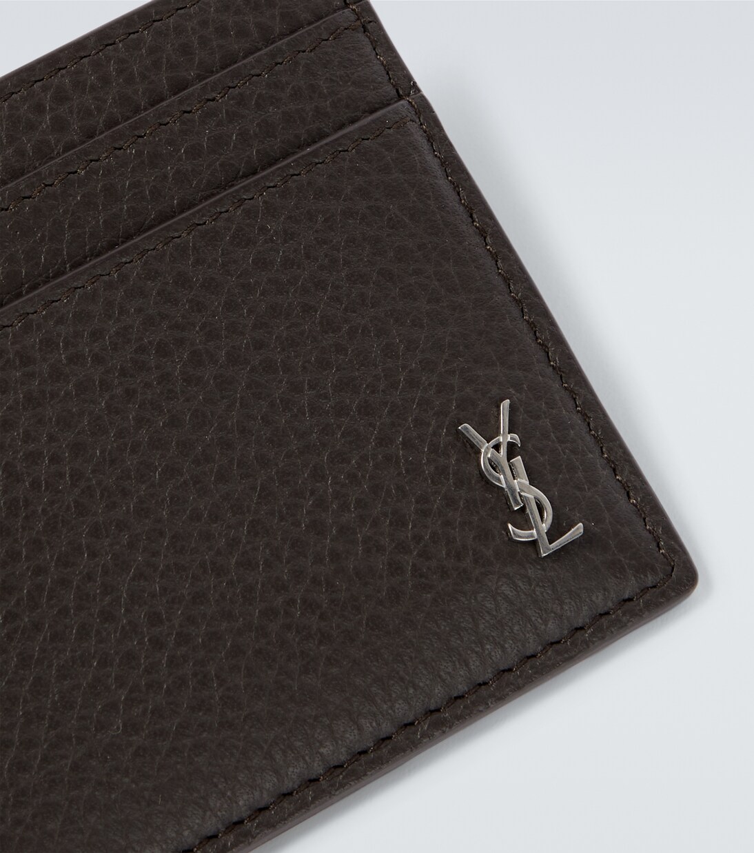 Cassandre leather card holder | Saint Laurent