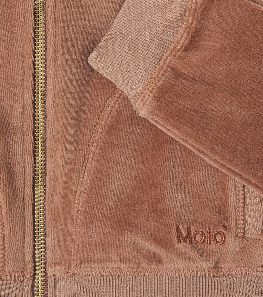 Cotton-blend jersey hoodie | Molo