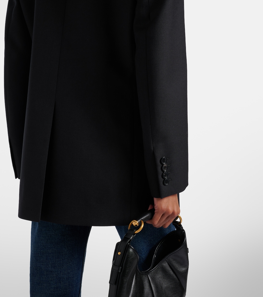 Double-breasted wool blazer | Saint Laurent