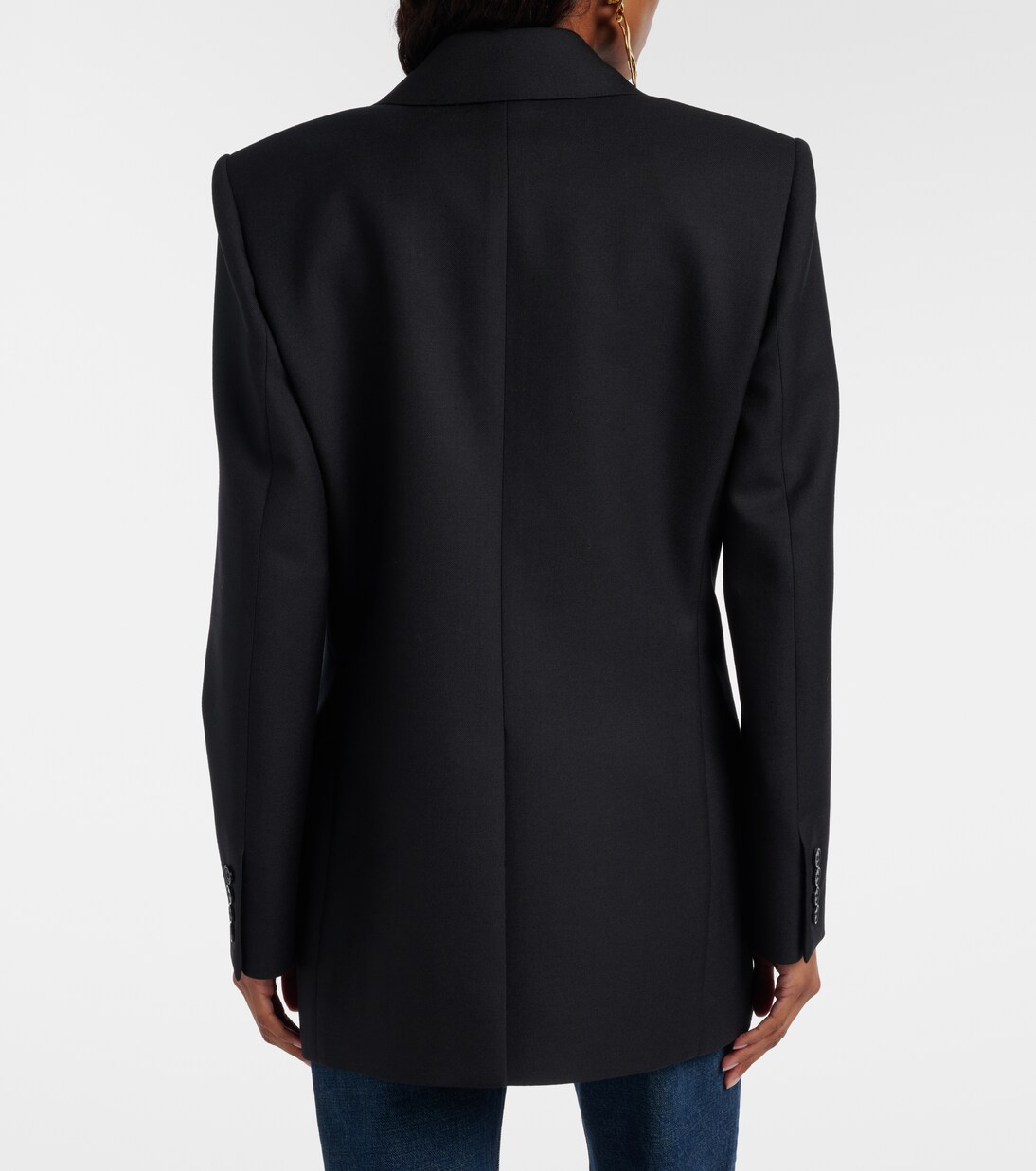 Double-breasted wool blazer | Saint Laurent