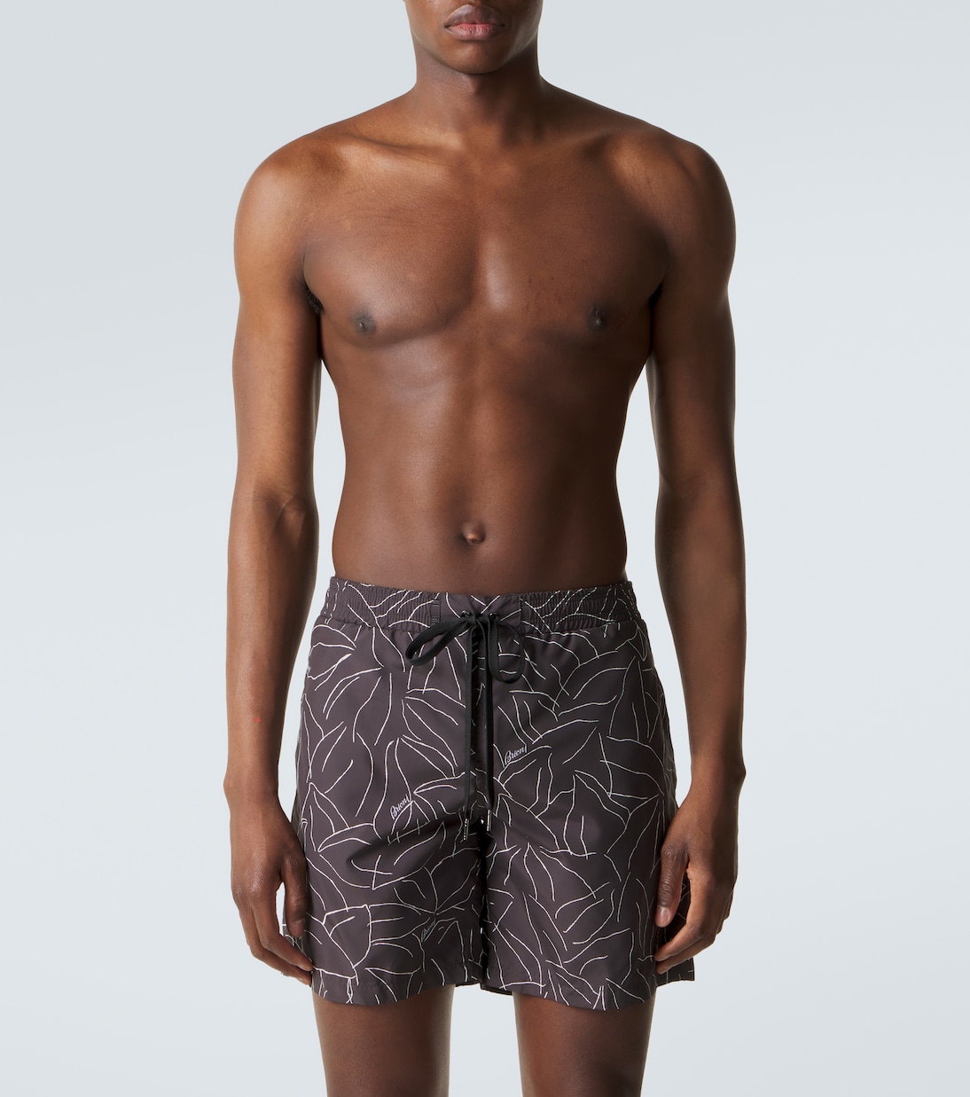 Printed swim trunks | Brioni