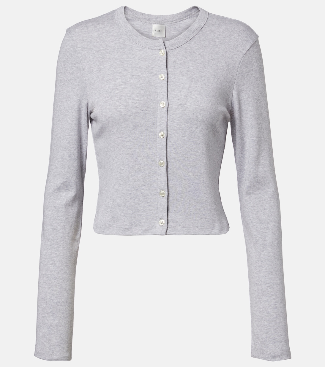 Nando cotton jersey cardigan | Leset