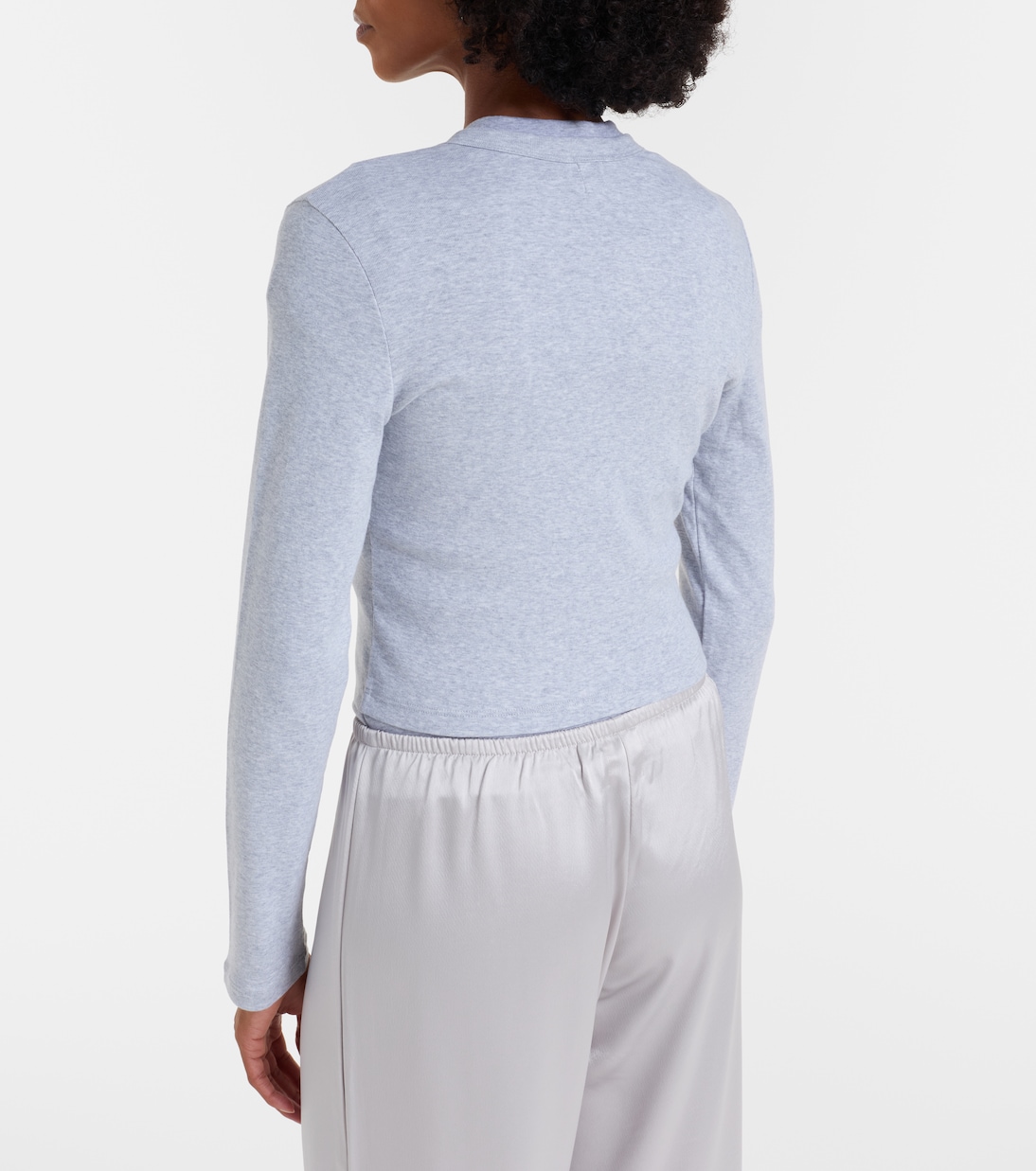 Nando cotton jersey cardigan | Leset