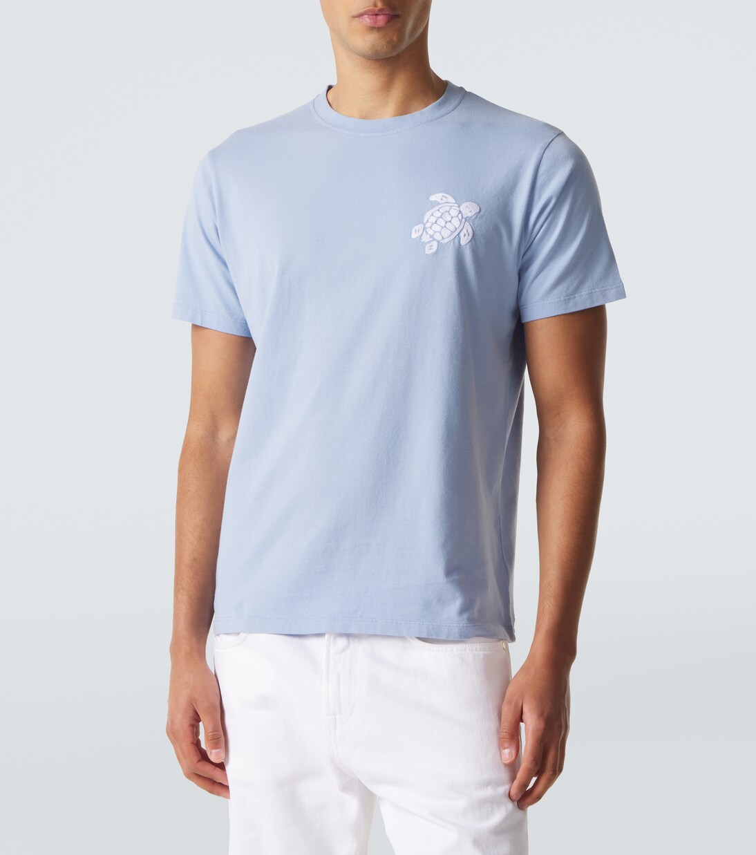 Embroidered cotton T-shirt | Vilebrequin