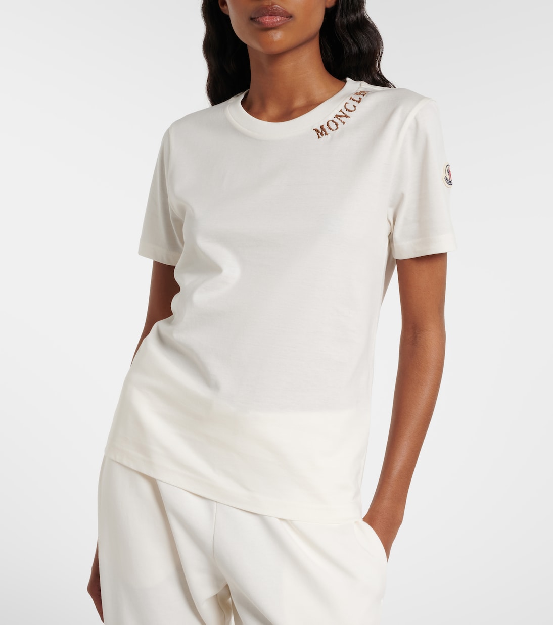 T-Shirt aus Baumwoll-Jersey | Moncler