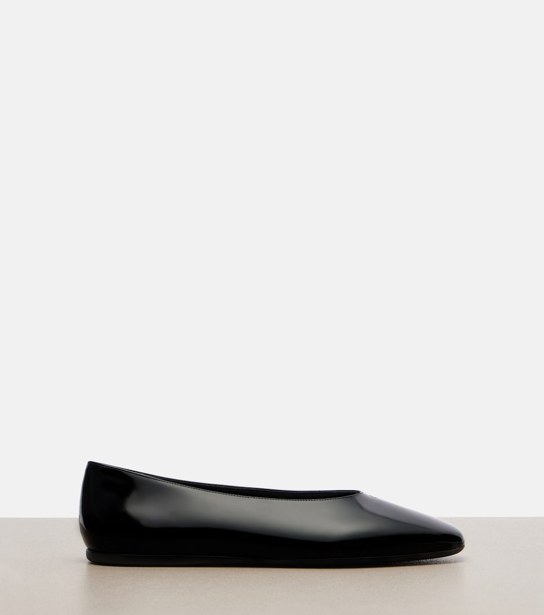 Leather ballet flats | Prada