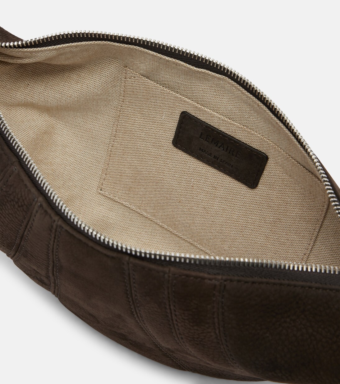 Schultertasche Croissant Small aus Leder | Lemaire