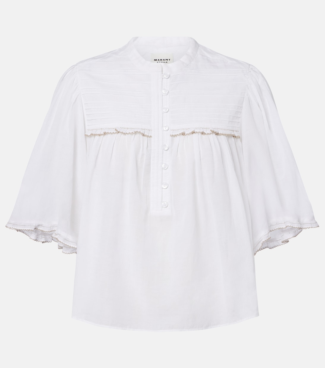 Douna cotton-blend blouse | Marant Etoile