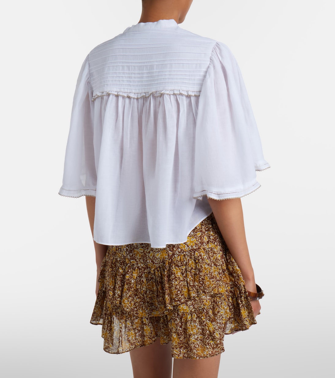 Douna cotton-blend blouse | Marant Etoile