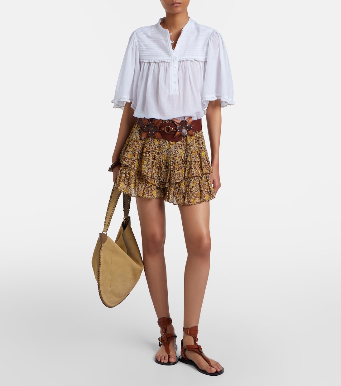 Douna cotton-blend blouse | Marant Etoile