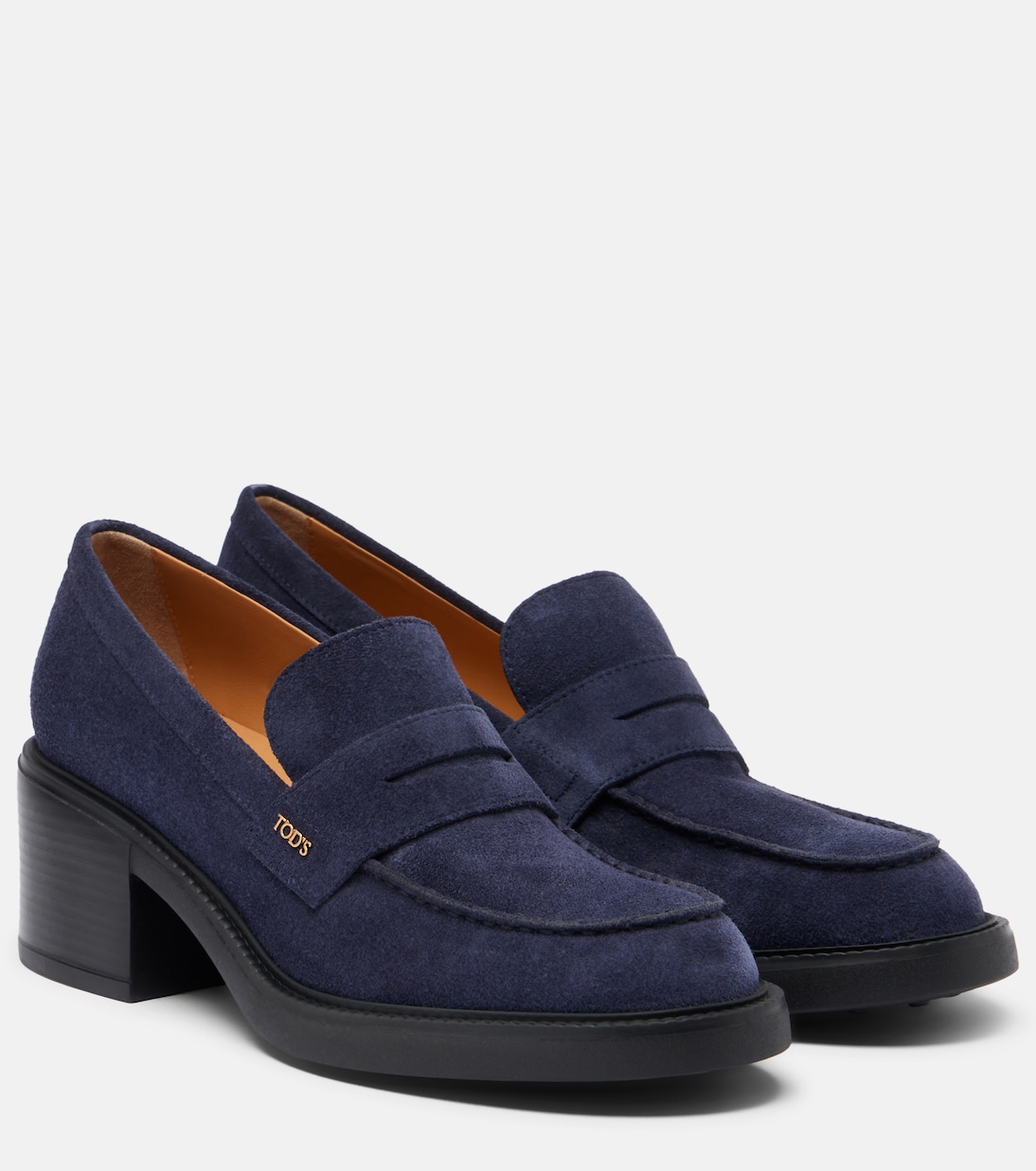 Loafer-Pumps aus Veloursleder | Tod's