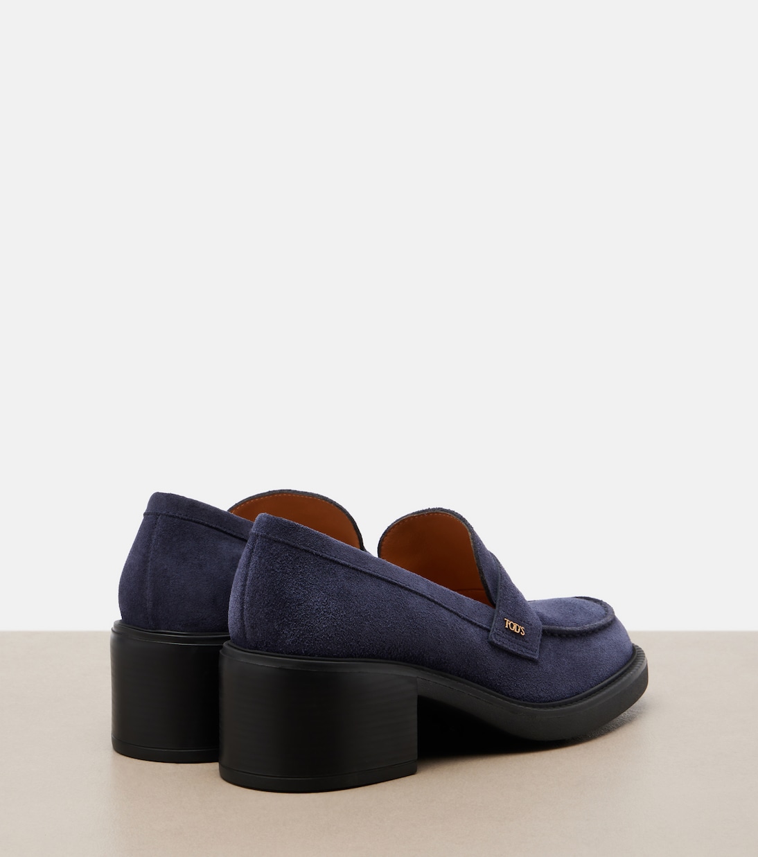Loafer-Pumps aus Veloursleder | Tod's