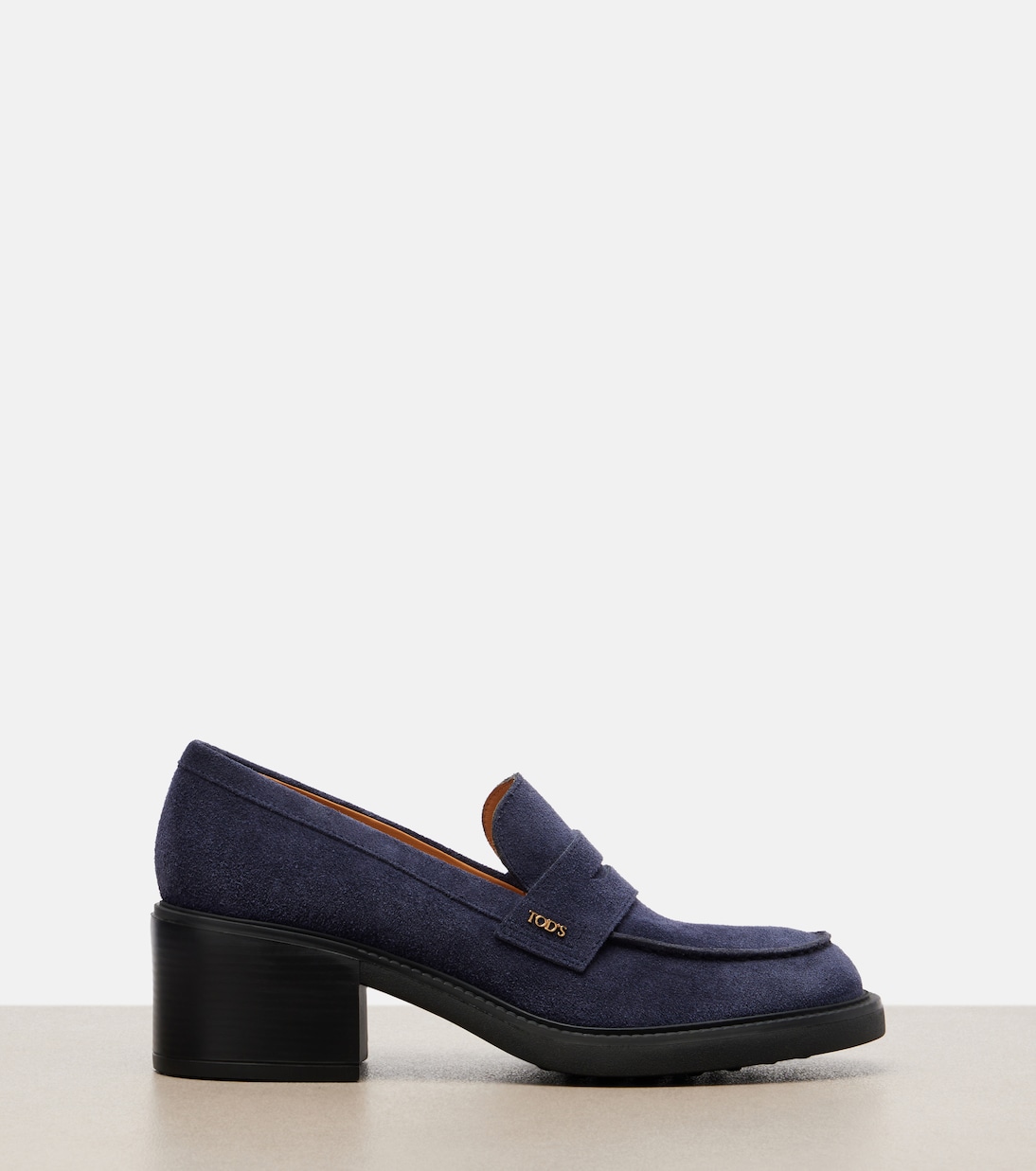 Loafer-Pumps aus Veloursleder | Tod's