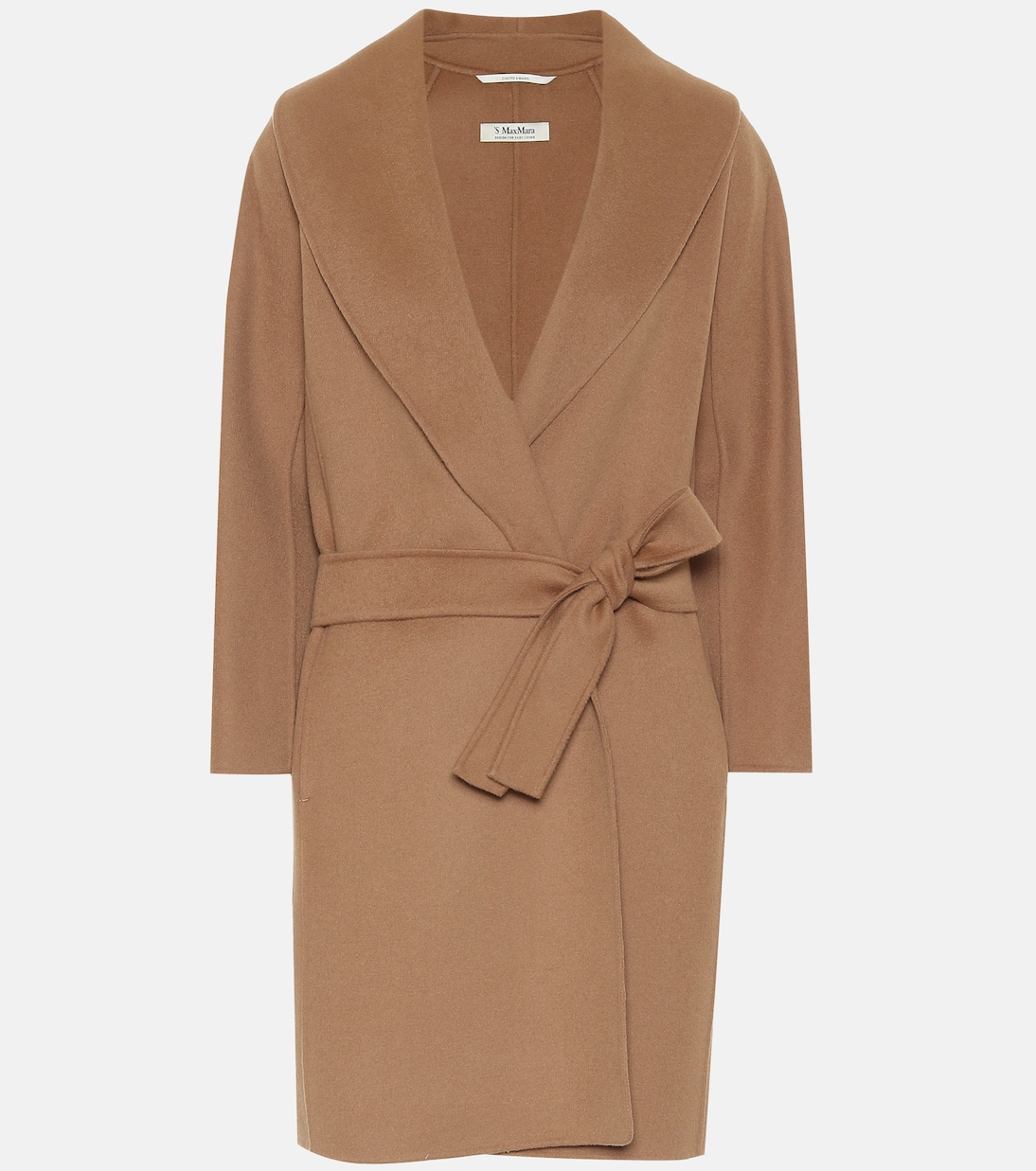 Messi belted virgin-wool coat | 'S Max Mara