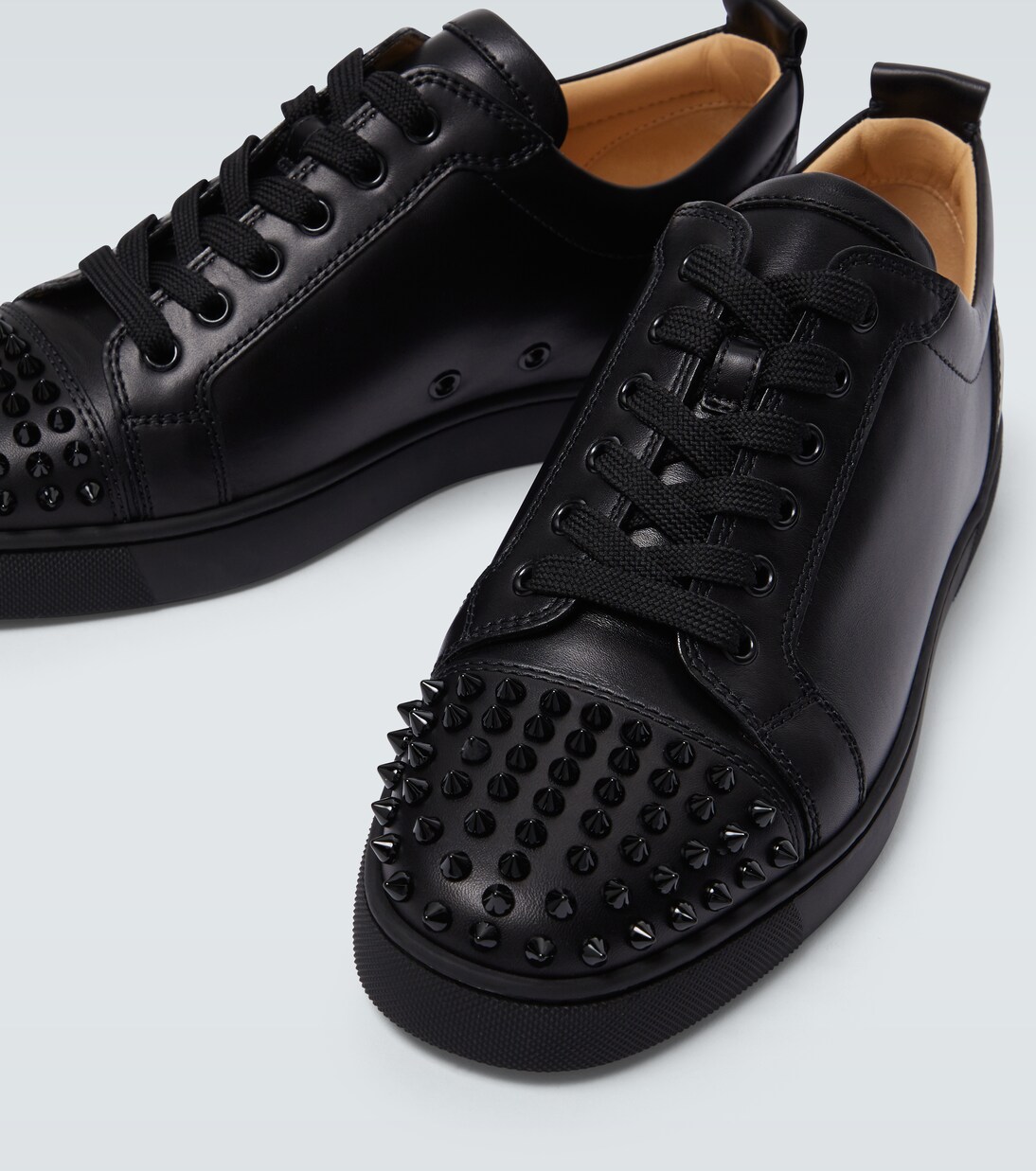 Baskets Louis Junior Spikes en cuir | Christian Louboutin