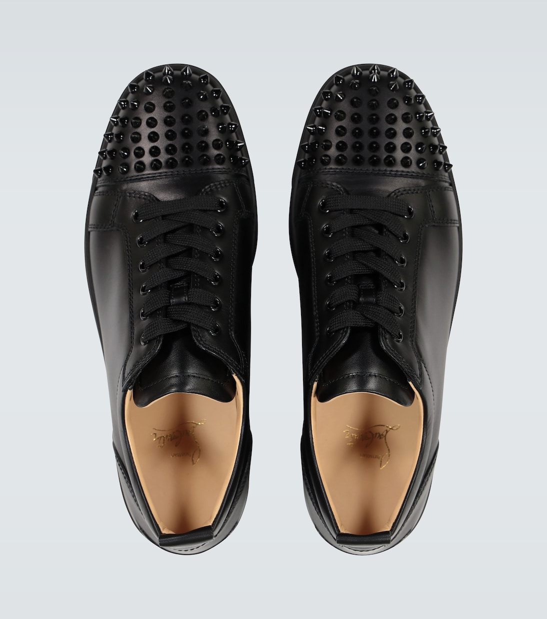 Baskets Louis Junior Spikes en cuir | Christian Louboutin