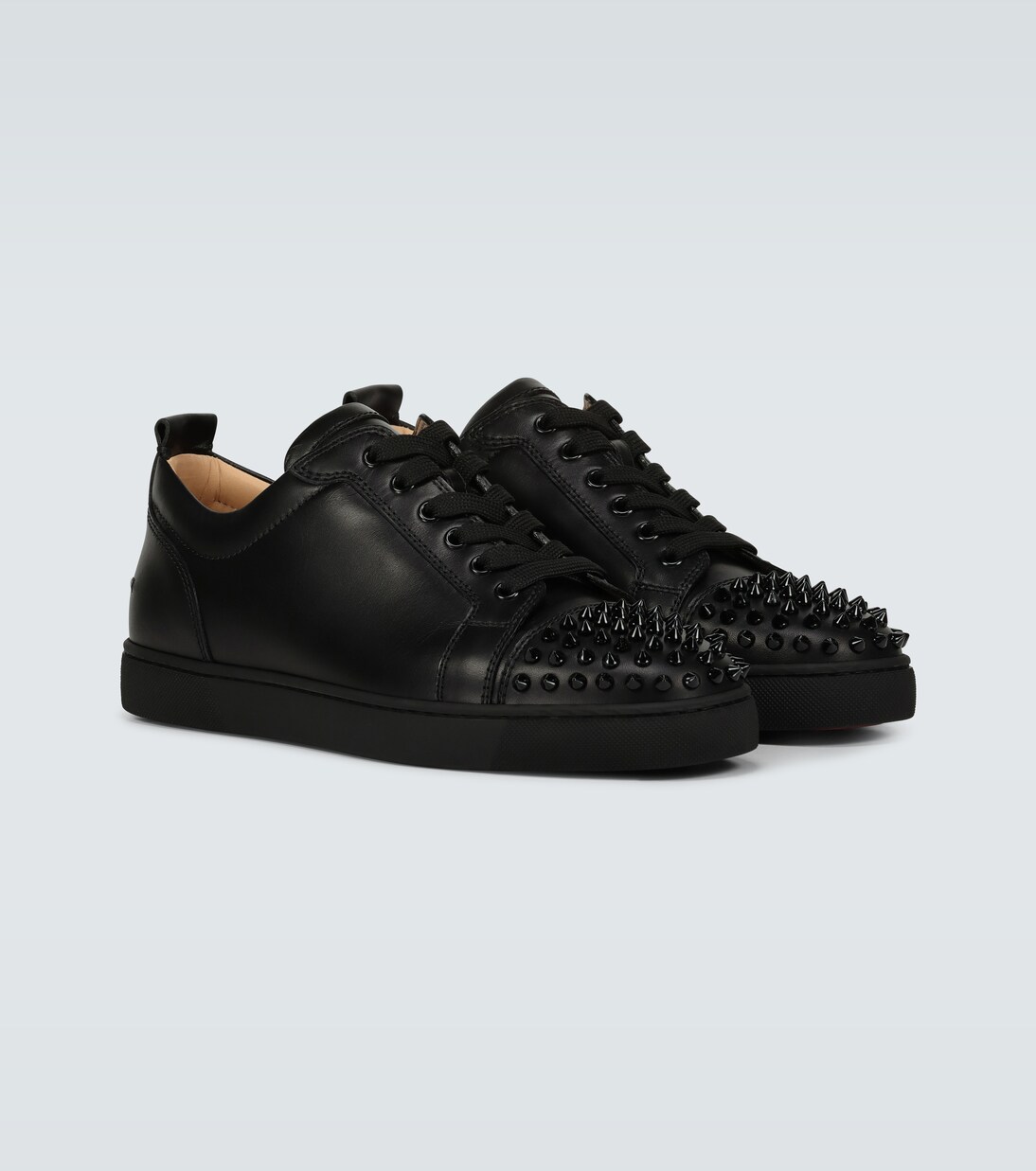 Baskets Louis Junior Spikes en cuir | Christian Louboutin