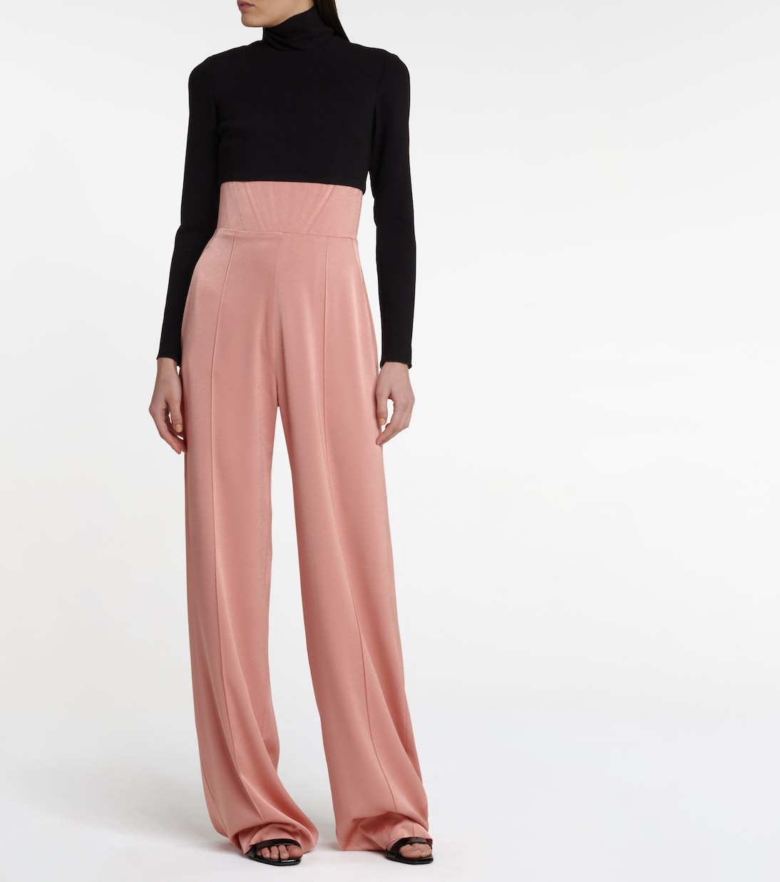 Cropped-Top Cruz aus Crêpe | Alex Perry