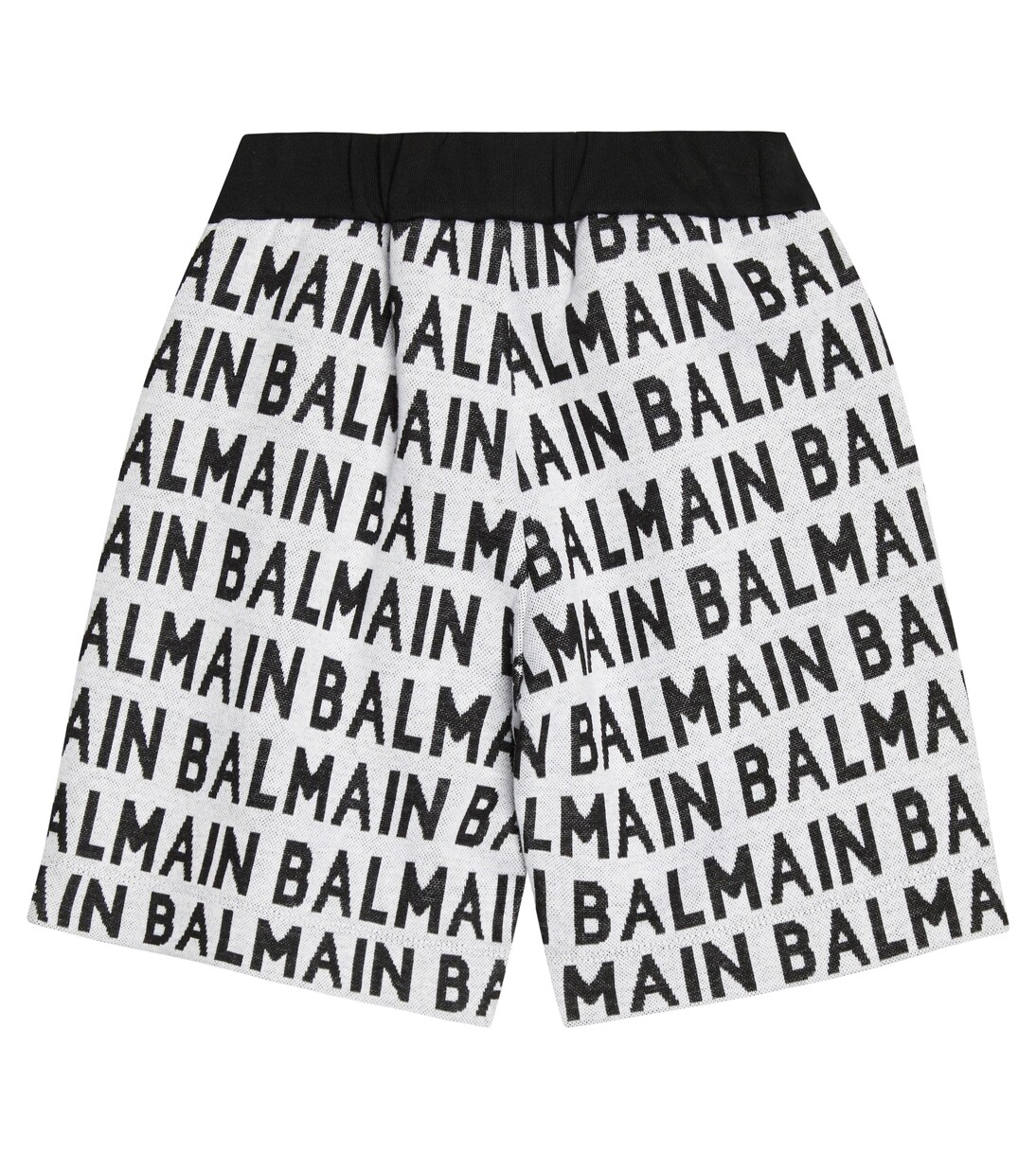 Shorts aus Baumwoll-Jacquard | Balmain Kids