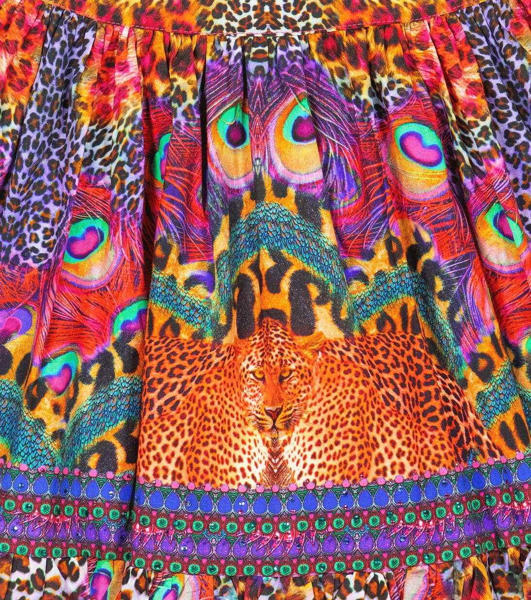 Jupe Xanadu Rising imprimée en coton | Camilla Kids