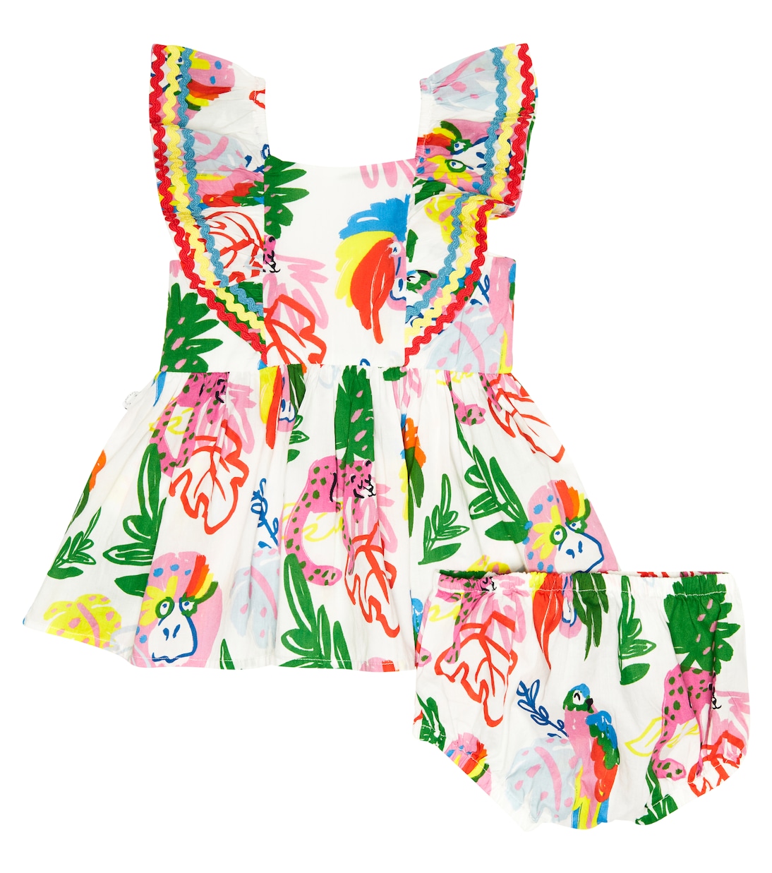 Baby Bedrucktes Set aus Kleid und Höschen | Stella McCartney Kids