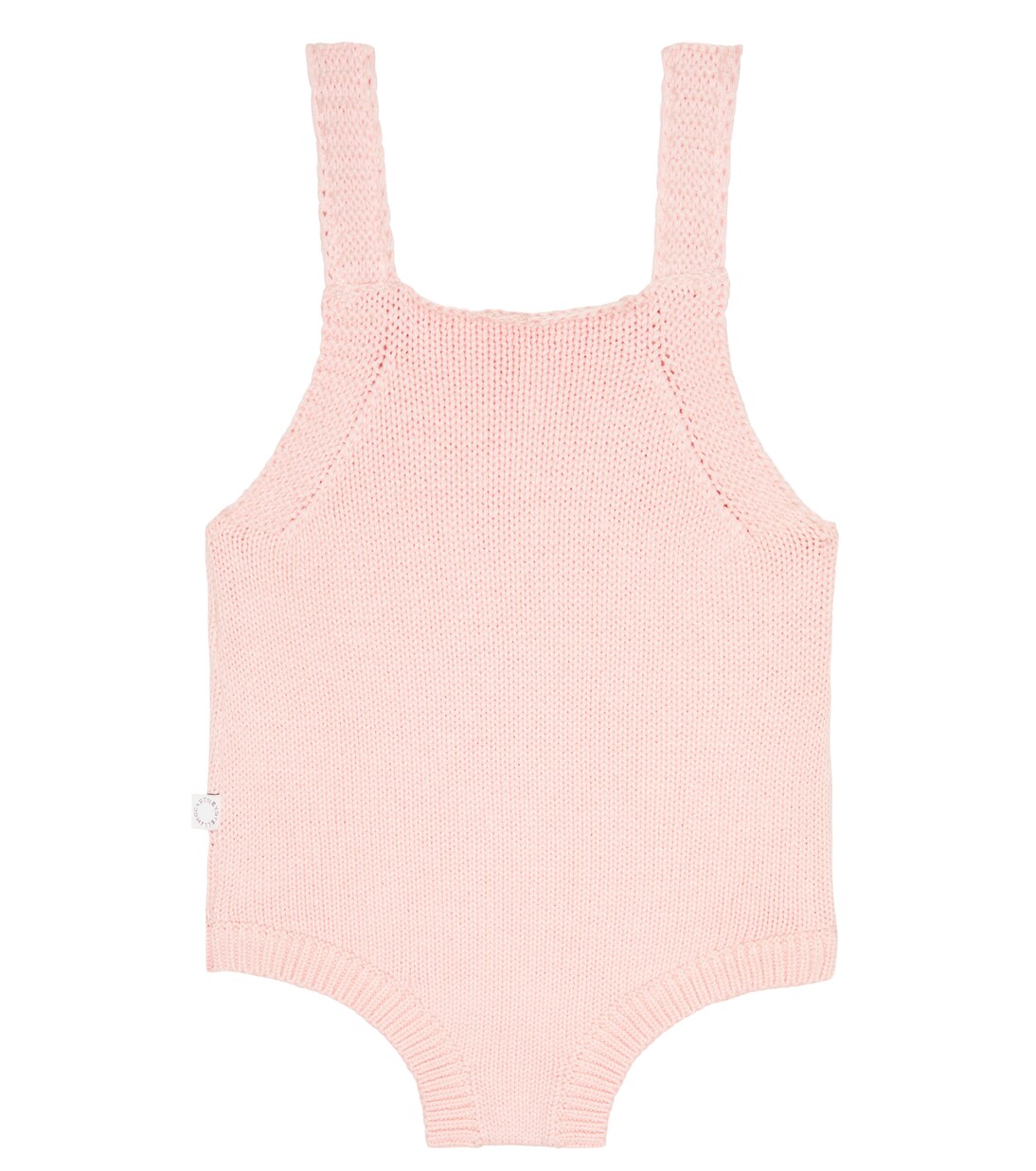 Baby appliqué cotton and wool bodysuit | Stella McCartney Kids