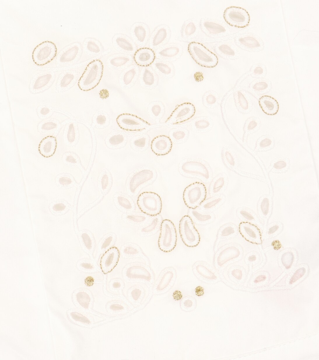 Embroidered cotton top | Chloé Kids