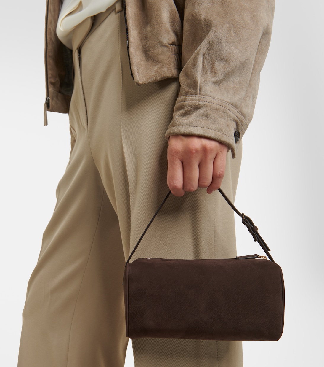 90's leather shoulder bag | The Row